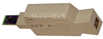 DFP K1-DI-12V, Штекер комплексной защиты на 1 пару, LSA, 12В Commeng DFP K1-DI