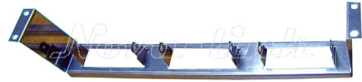 ПСР-19”/1U-30х2М, Конструктив 19" для  3 LSA 1U, плинт горизонтально, углублённый ССКТБ ТОМАСС