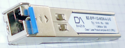 BZ-SFP-1G-WDM-A-3-S, Модуль SFP WDM 1000 1.31/1.55 SM  3км/6dB SC DDM BZ
